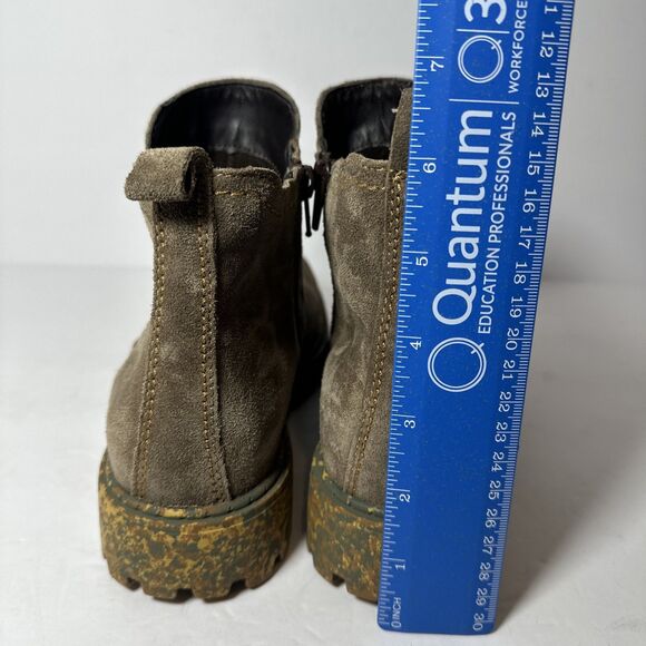Josef Seibel Brown Suede Chelsea Boots Size EU 36 US 5.5-6 Camoflauge Sole - Picture 6 of 12